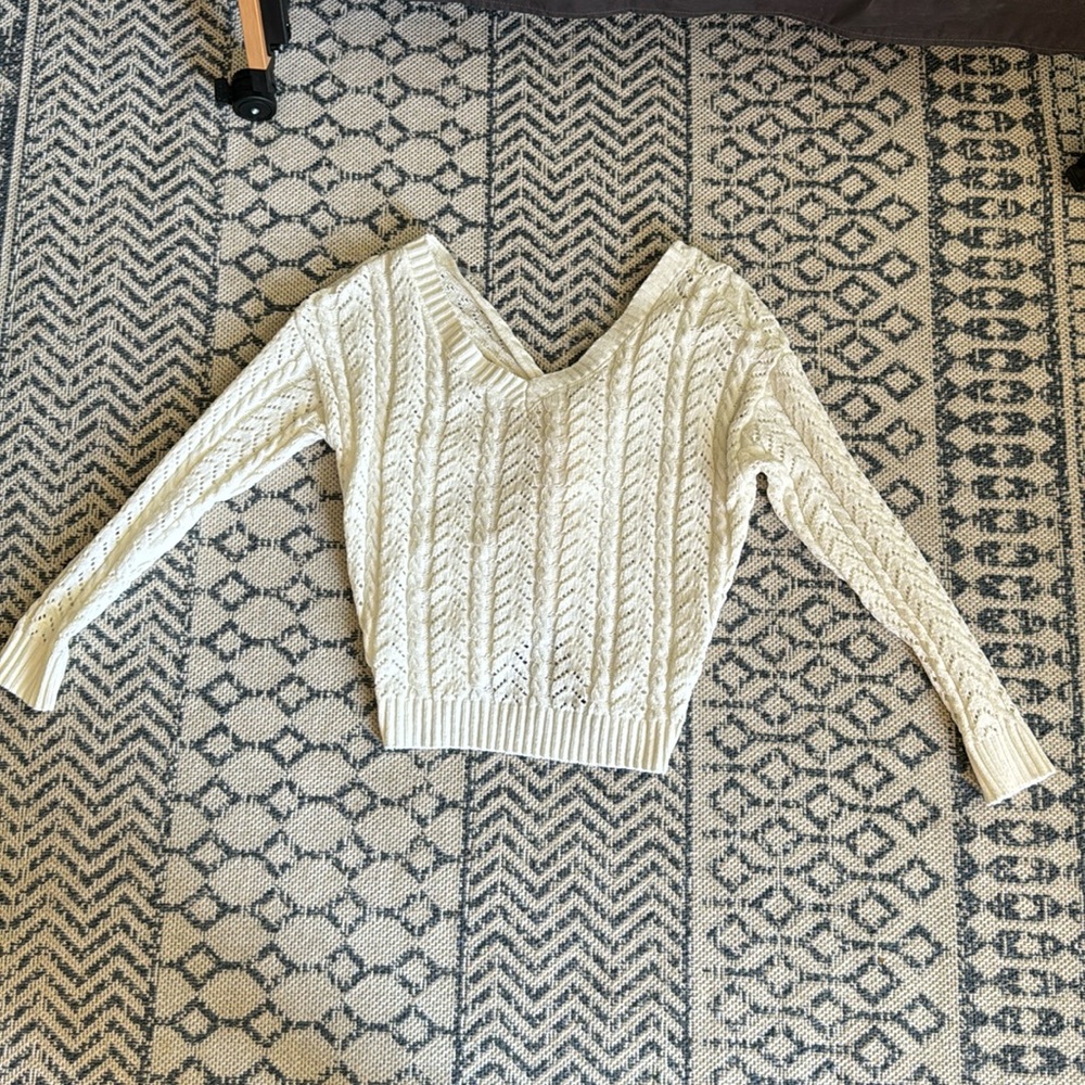 White sweater